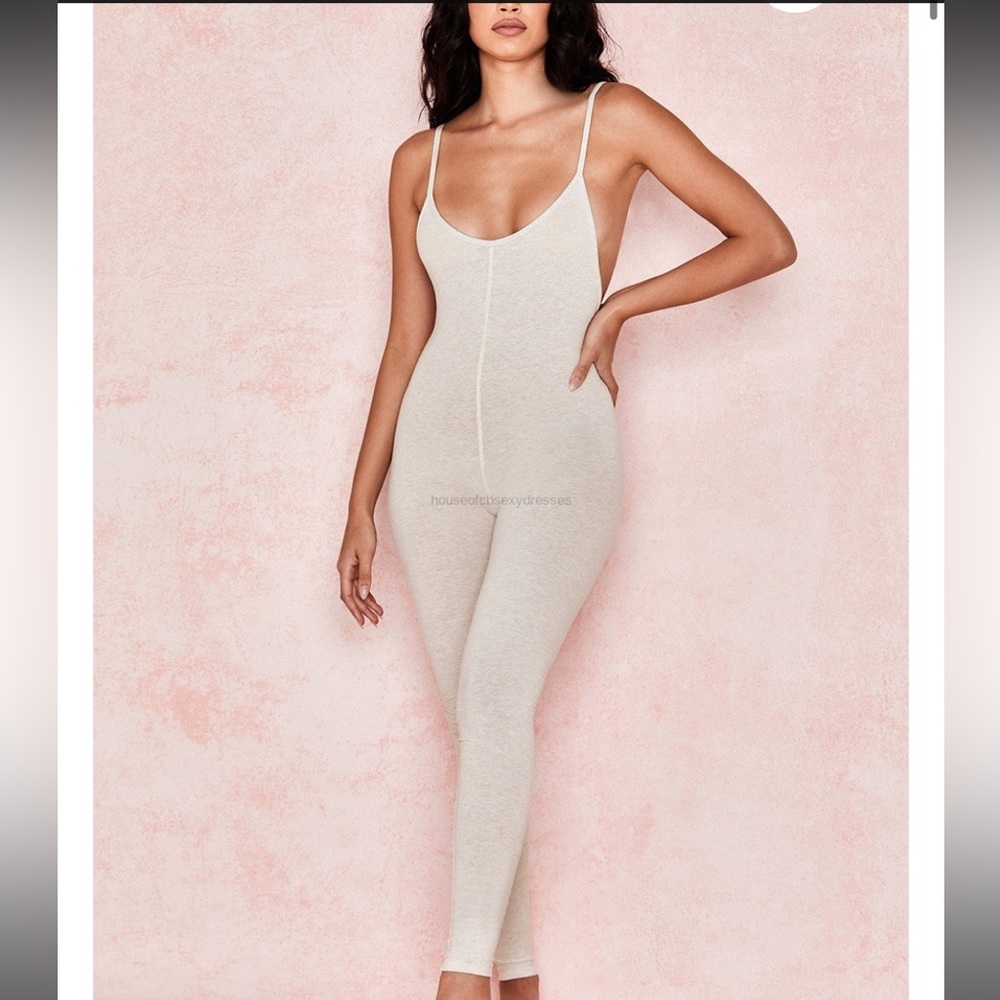 Elegant Cream Jumpsuit
